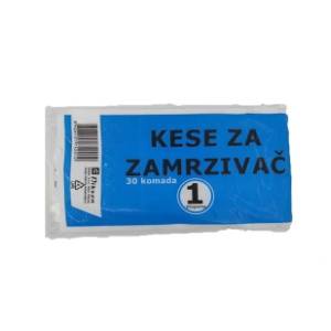 NIKSAN kese za zamrzivač glatke 1kg 30kom