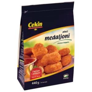 Panirani pileći medaljoni CEKIN 440g