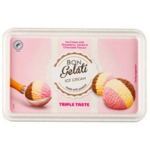 Sladoled BON GELATI Tricolore 2500ml
