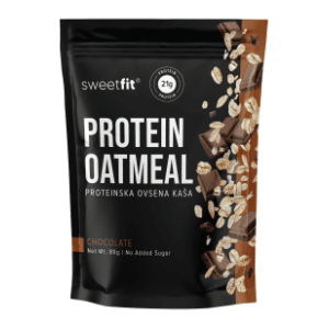 SWEETFIT proteinska ovsena kaša crna čokolada 80g