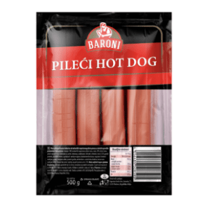 Viršle BARONI pileća 500g