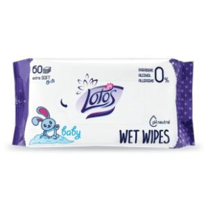 Vlažne maramice BABY LOTOS 60kom