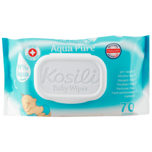 Vlažne maramice KOSILI aqua pure 70kom