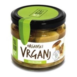 Vrganj PRIRODNo1 organski pasterizovan 180g