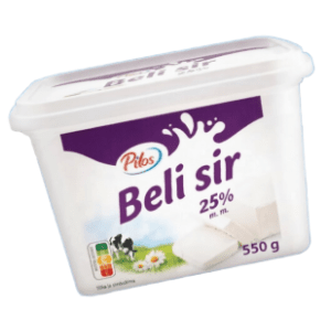 Beli sir PILOS 25%mm 550g