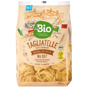DM BIO Tagliatelle sušena durum testenina 500g