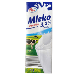 Dugotrajno mleko PILOS 2,8mm bez čepa 1l