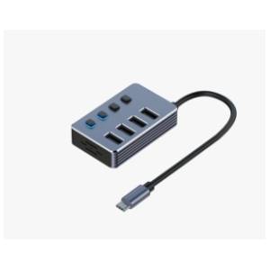 E-GREEN USB Hub superbrzi 4port USB 3.0 sa prekidačima