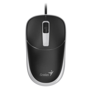 GENIUS miš DX-123 USB crno sivi