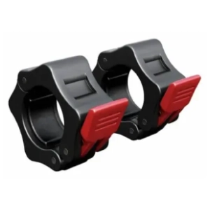 GORILLA SPORTS crni osigurači za olimpijsku šipku 30/31 mm