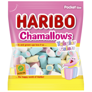 Gumene bombone HARIBO Chamallows ubular colors 90g