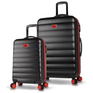 MYVALICE set kofera Zoozie Bags crni 2kom 6537
