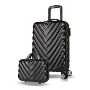 MYVALICE set kofera Zoozie Bags crni 2kom 7347