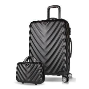 MYVALICE set kofera Zoozie Bags crni 2kom 7422