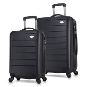 MYVALICE set kofera Zoozie Bags crni 2kom 8084