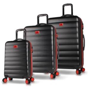 MYVALICE set kofera Zoozie Bags crni 3kom 6391