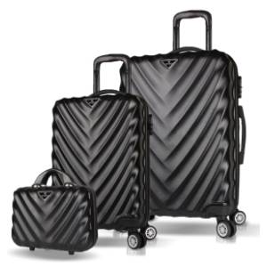 MYVALICE set kofera Zoozie Bags crni 3kom 7507