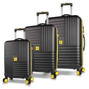 MYVALICE set kofera Zoozie Bags crni 3kom 8081