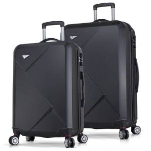 MYVALICE set kofera Zoozie Bags Diamond crni 2kom 8039