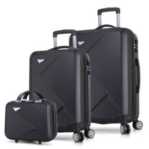 MYVALICE set kofera Zoozie Bags Diamond crni 3kom 1482
