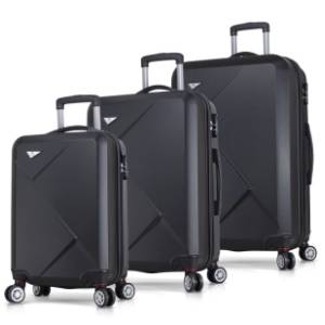 MYVALICE set kofera Zoozie Bags Diamond crni 3kom 8008
