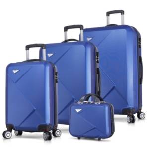 MYVALICE set kofera Zoozie Bags Diamond plavi 4kom 1338