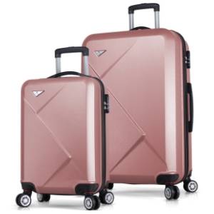 MYVALICE set kofera Zoozie Bags Diamond roze 2kom 6929