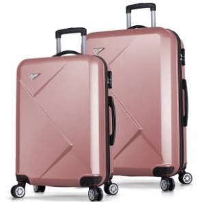 MYVALICE set kofera Zoozie Bags Diamond roze 2kom 6998
