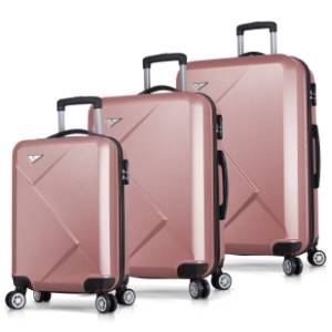 MYVALICE set kofera Zoozie Bags Diamond roze 3kom 6783