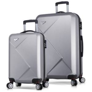 MYVALICE set kofera Zoozie Bags Diamond sivi 2kom 4902