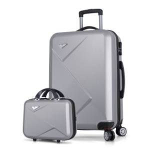 MYVALICE set kofera Zoozie Bags Diamond sivi 2kom 4988