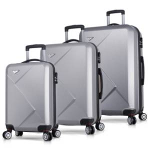 MYVALICE set kofera Zoozie Bags Diamond sivi 3kom 4889