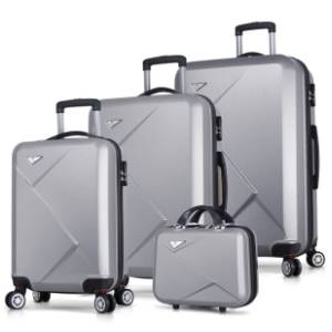 MYVALICE set kofera Zoozie Bags Diamond sivi 4kom 4964