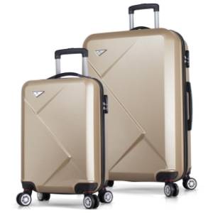 MYVALICE set kofera Zoozie Bags Diamond zlatni 2kom 6936