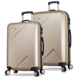 MYVALICE set kofera Zoozie Bags Diamond zlatni 2kom 7001