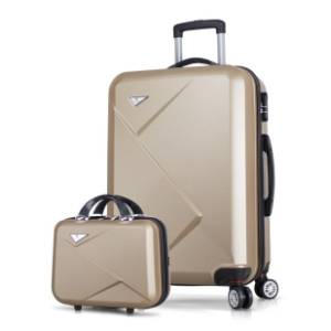 MYVALICE set kofera Zoozie Bags Diamond zlatni 2kom 8312