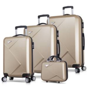 MYVALICE set kofera Zoozie Bags Diamond zlatni 4kom 8237