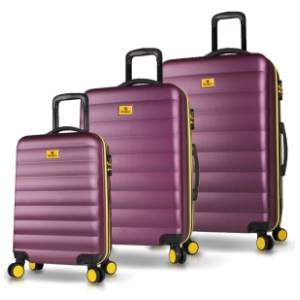 MYVALICE set kofera Zoozie Bags ljubičasti 3kom 6445