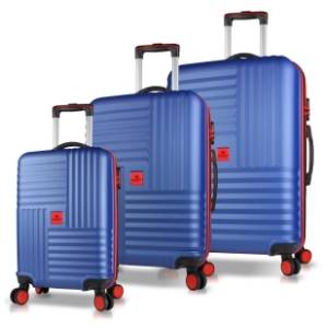 MYVALICE set kofera Zoozie Bags plavi 3kom 8128