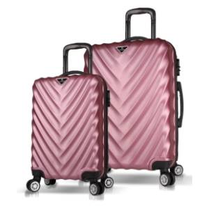 MYVALICE set kofera Zoozie Bags roze 2kom 6685