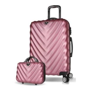 MYVALICE set kofera Zoozie Bags roze 2kom 7408