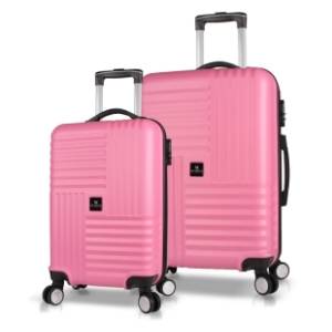 MYVALICE set kofera Zoozie Bags roze 2kom 8241