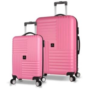 MYVALICE set kofera Zoozie Bags roze 2kom 8340
