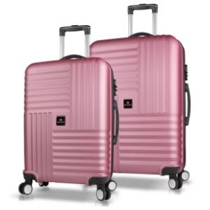 MYVALICE set kofera Zoozie Bags roze 2kom 8418