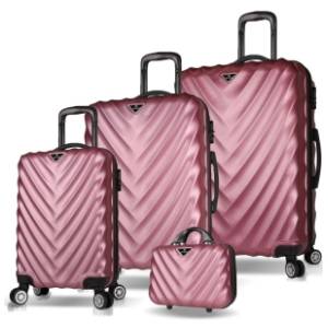 MYVALICE set kofera Zoozie Bags roze 4kom 7248