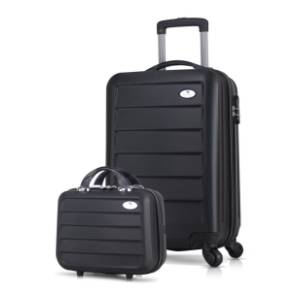 MYVALICE set kofera Zoozie Bags Ruby crni 2kom 1604
