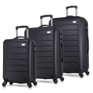 MYVALICE set kofera Zoozie Bags Ruby crni 3kom 8077