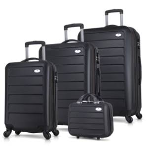 MYVALICE set kofera Zoozie Bags Ruby crni 4kom 1567