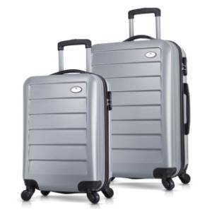 MYVALICE set kofera Zoozie Bags Ruby sivi 2kom 4773