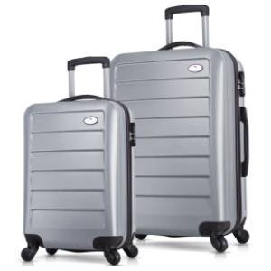 MYVALICE set kofera Zoozie Bags Ruby sivi 2kom 4780